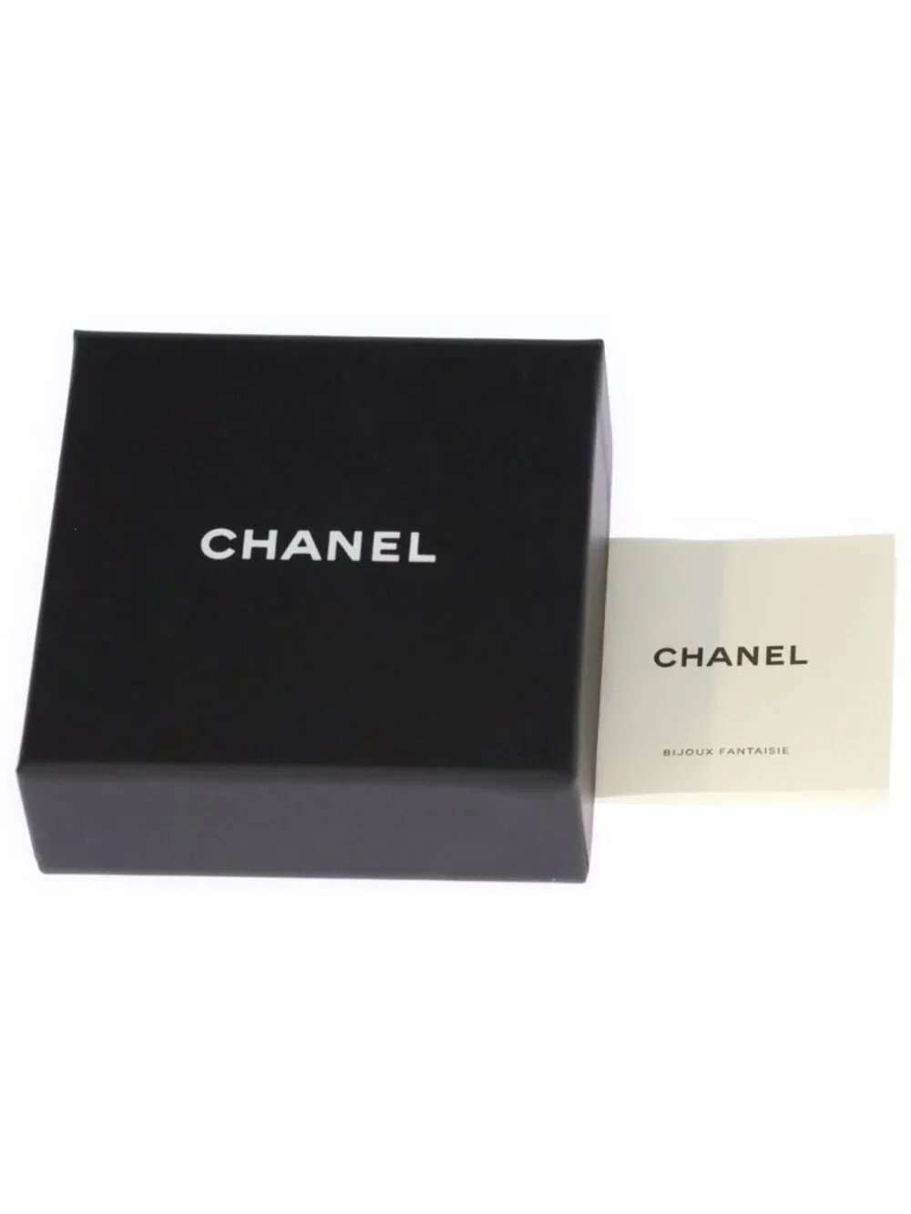 Chanel CC Logo Shell Motif Earrings Gold